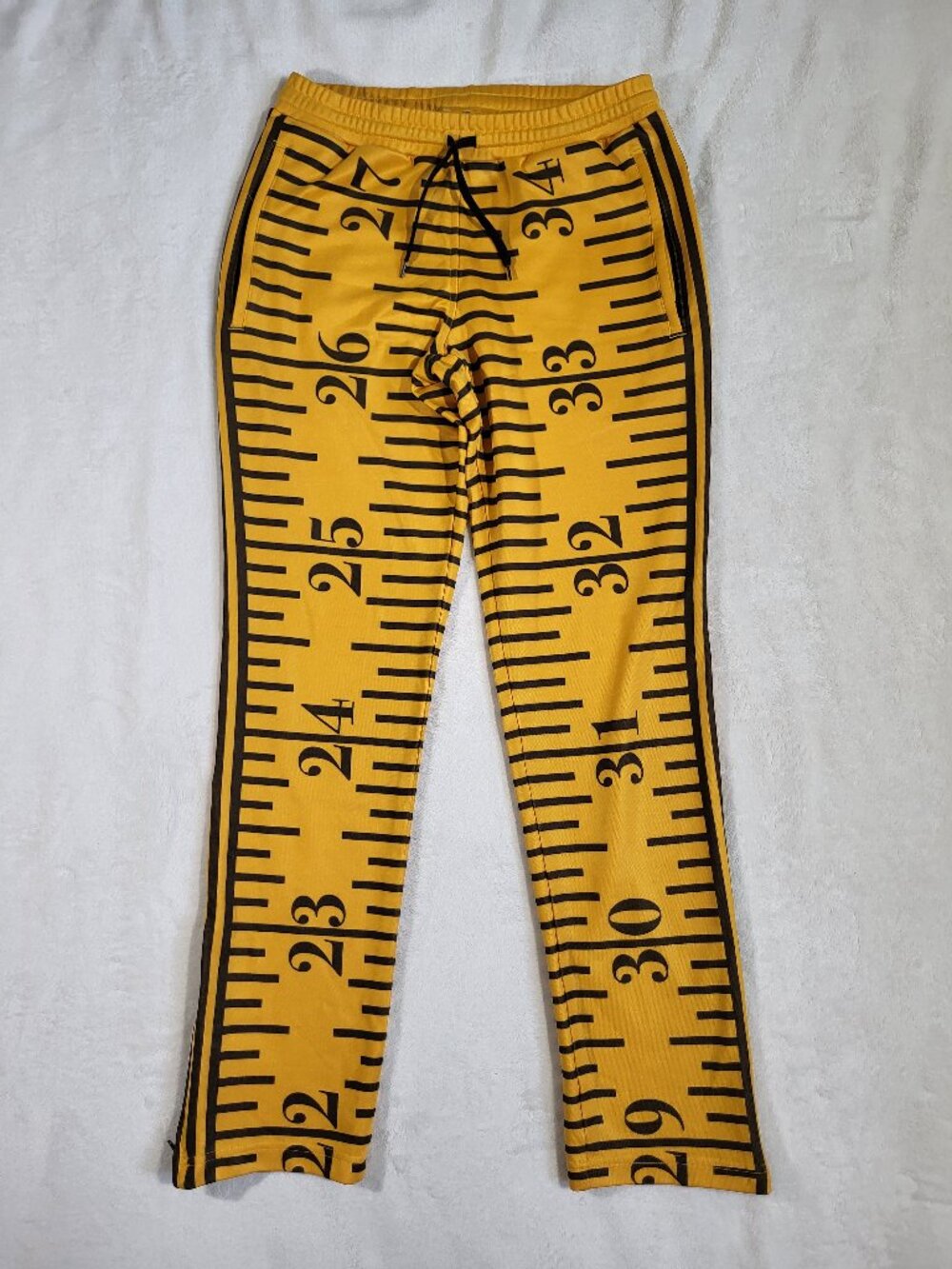 Adidas × Jeremy Scott Streetwear Tape Measure Track Pants - Size Small